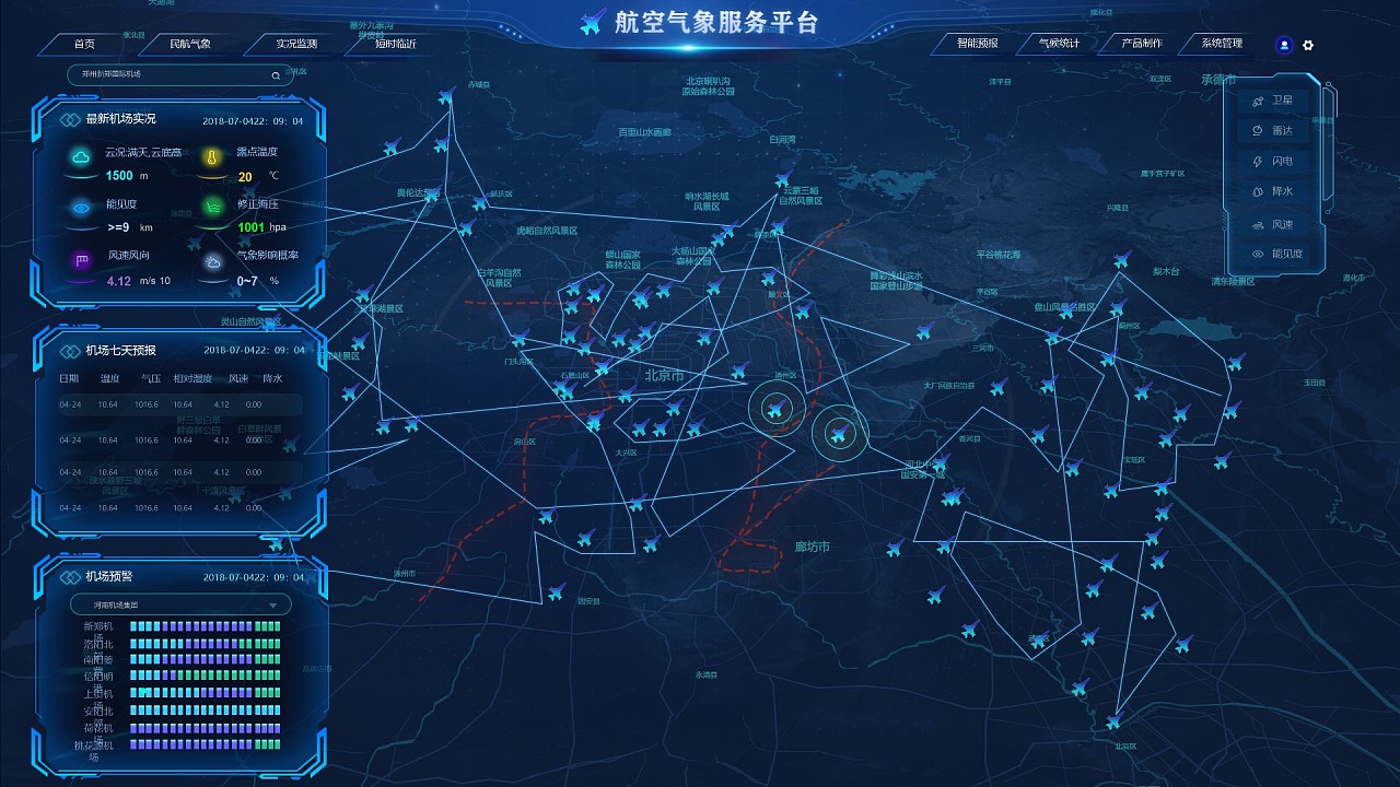 航空气象|ui|交互/ue|如果天空不死哈哈 - 原创作品 - 站酷 (zcool)