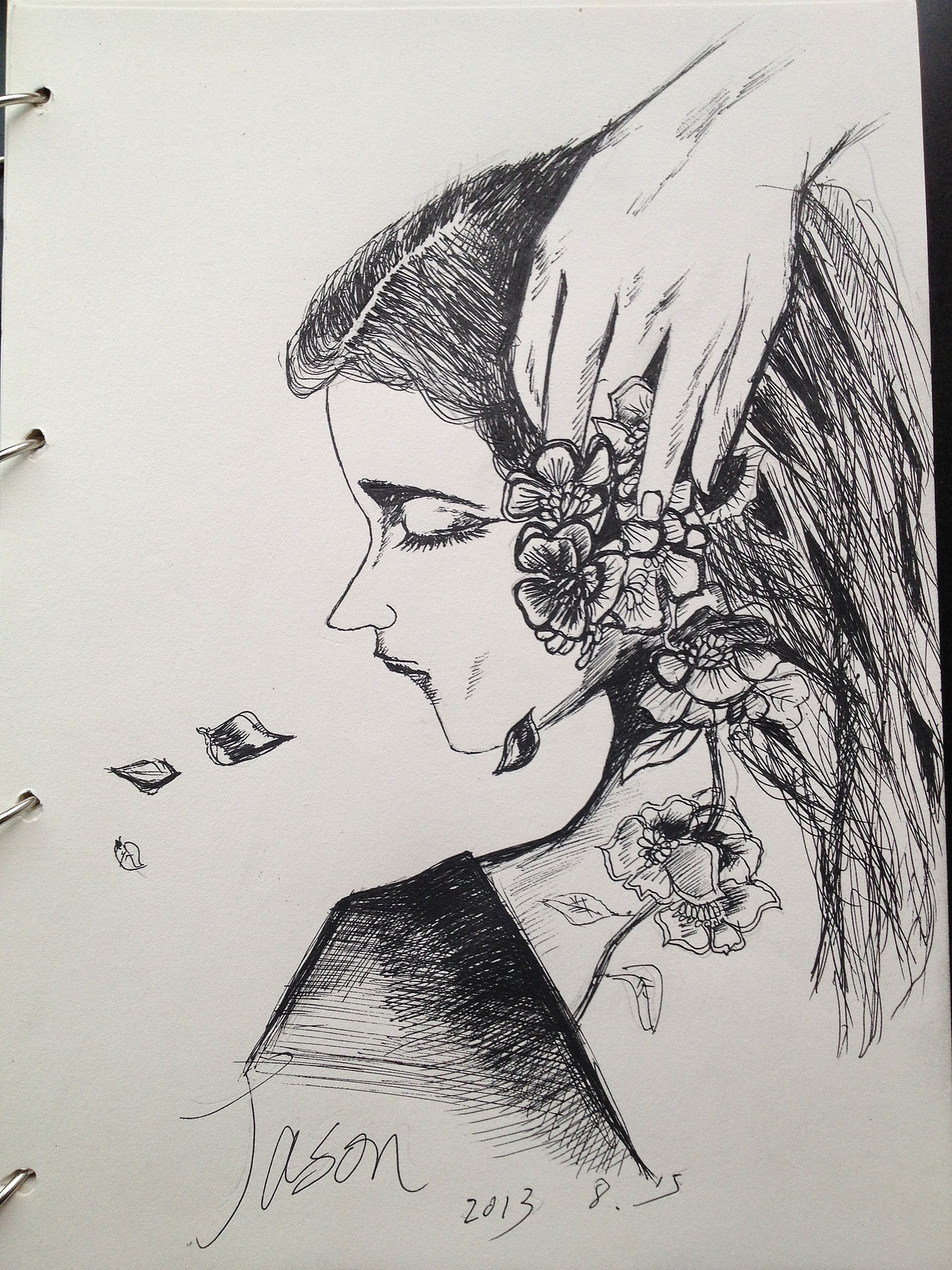 中性笔习作|插画|创作习作|dr阿白_原创作品-站酷zcool