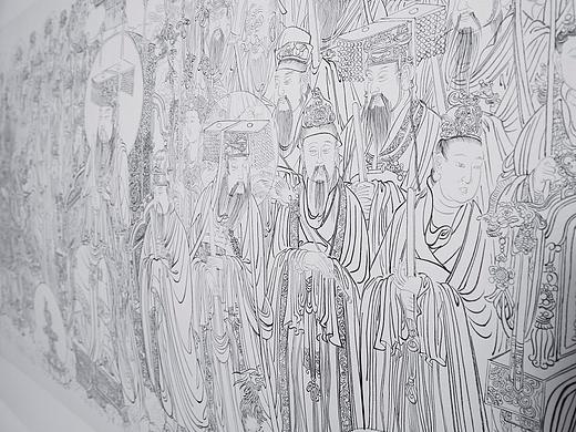 永乐宫壁画-三清殿东壁