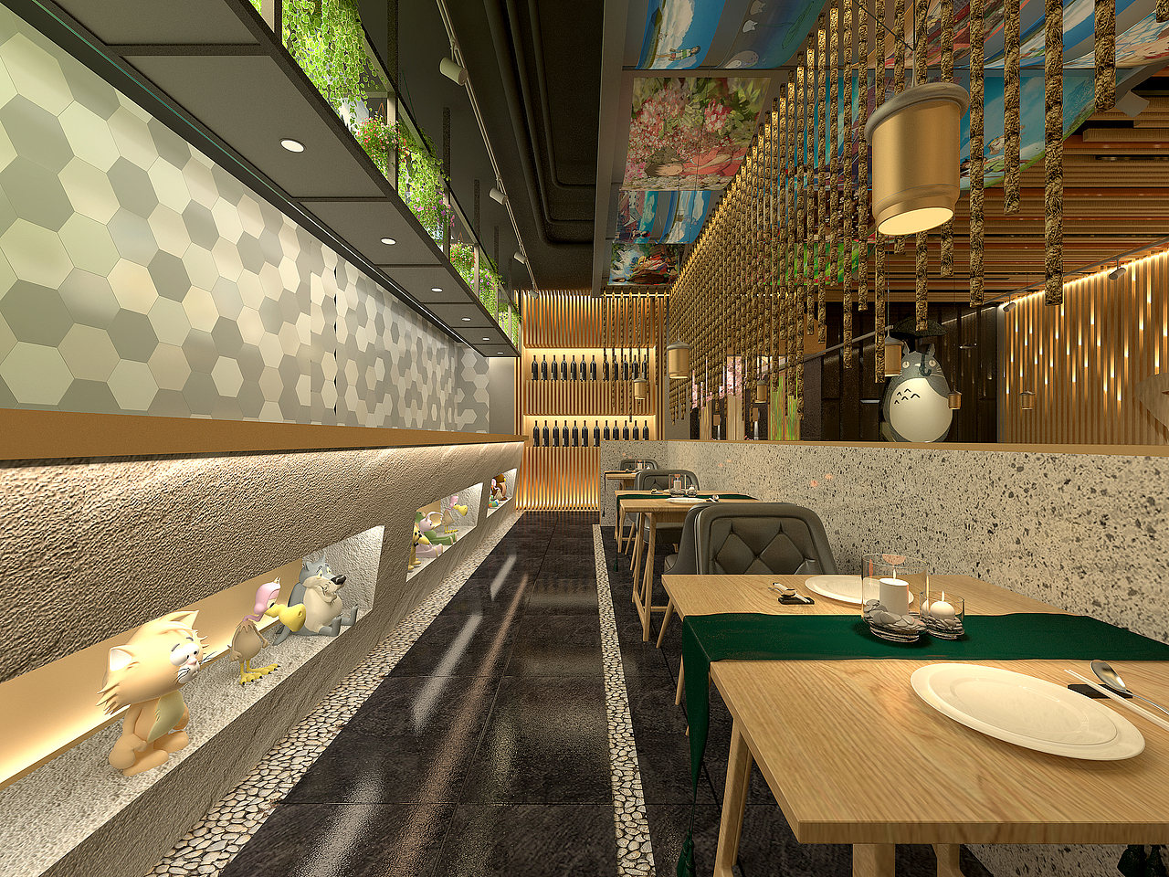 宫崎骏动漫主题餐厅