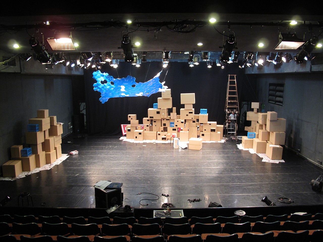 现代舞小王子舞台设计