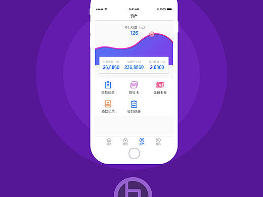 壁虎理财执掌未来（个人主页-ZMjYzNjU4MzI=） - APP界面 - 站酷设计师在下小乔原创素材 - 站酷ZCOOL