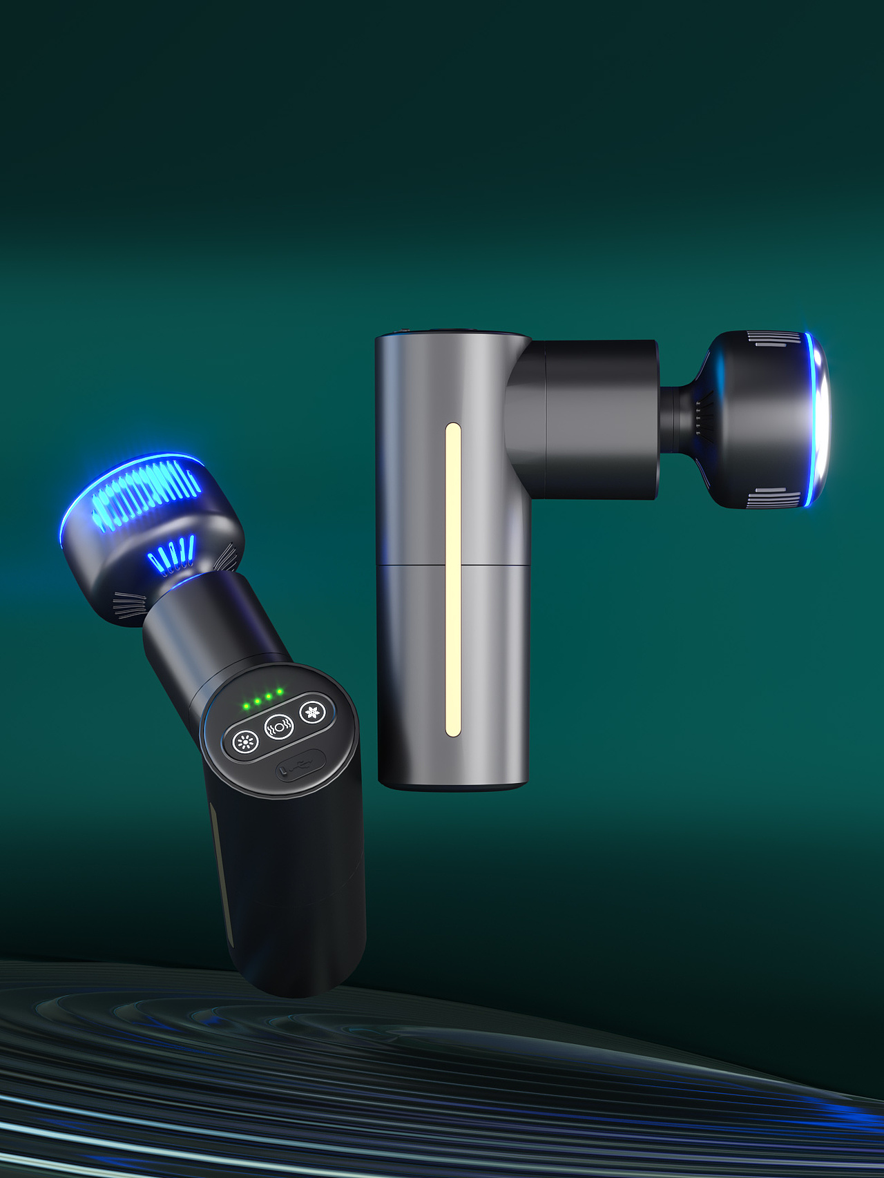 筋膜枪按摩器按摩枪（图ZMjY3ODgyMTUy） - 产品 - 站酷设计师459840720原创素材 - 站酷ZCOOL