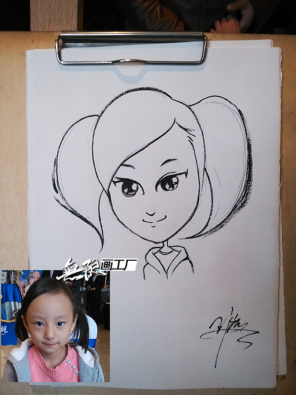 长沙现场手绘漫画 肖像漫画速绘卡通表演开业庆典房地产暖场活动