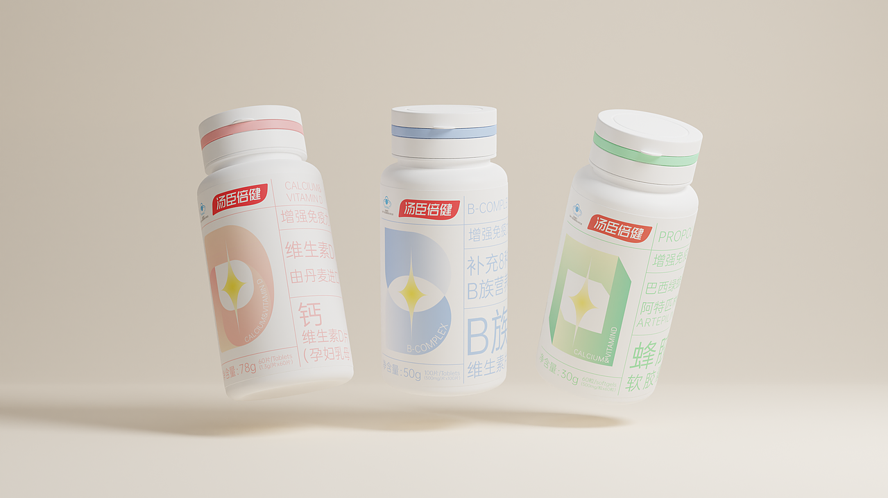 汤臣倍健 - 包装焕新设计