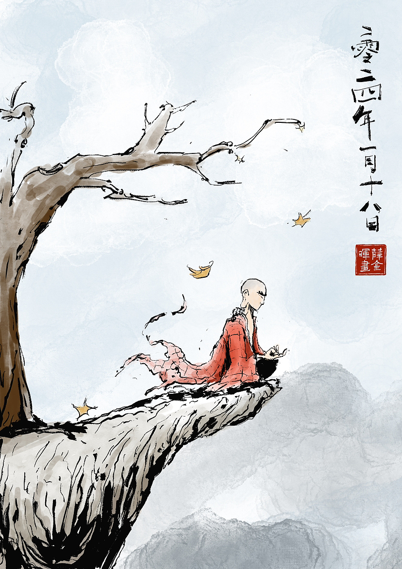 将军与佛（图ZMzYwOTczMDM2） - 概念设定 - 站酷设计师鸡哥儿原创素材 - 站酷ZCOOL