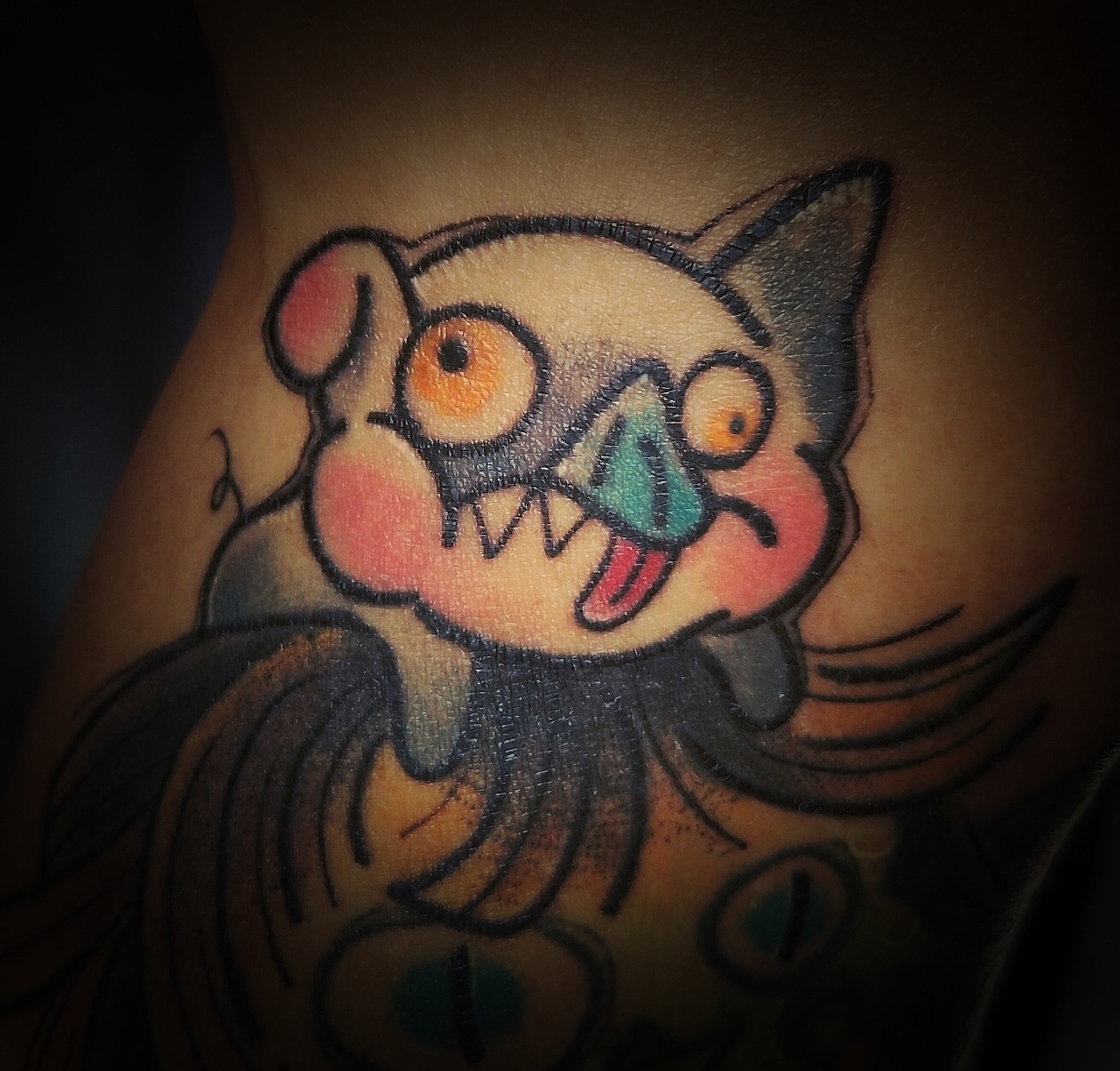 猪猪·纹身手稿