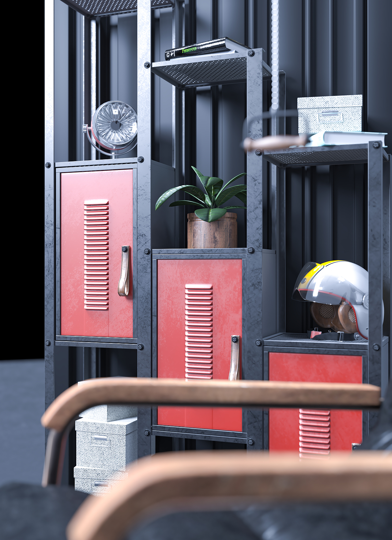 工业风格渲染（图ZMjg0NzY0MzQ4） - 家装设计 - 站酷设计师Z80267855原创素材 - 站酷ZCOOL