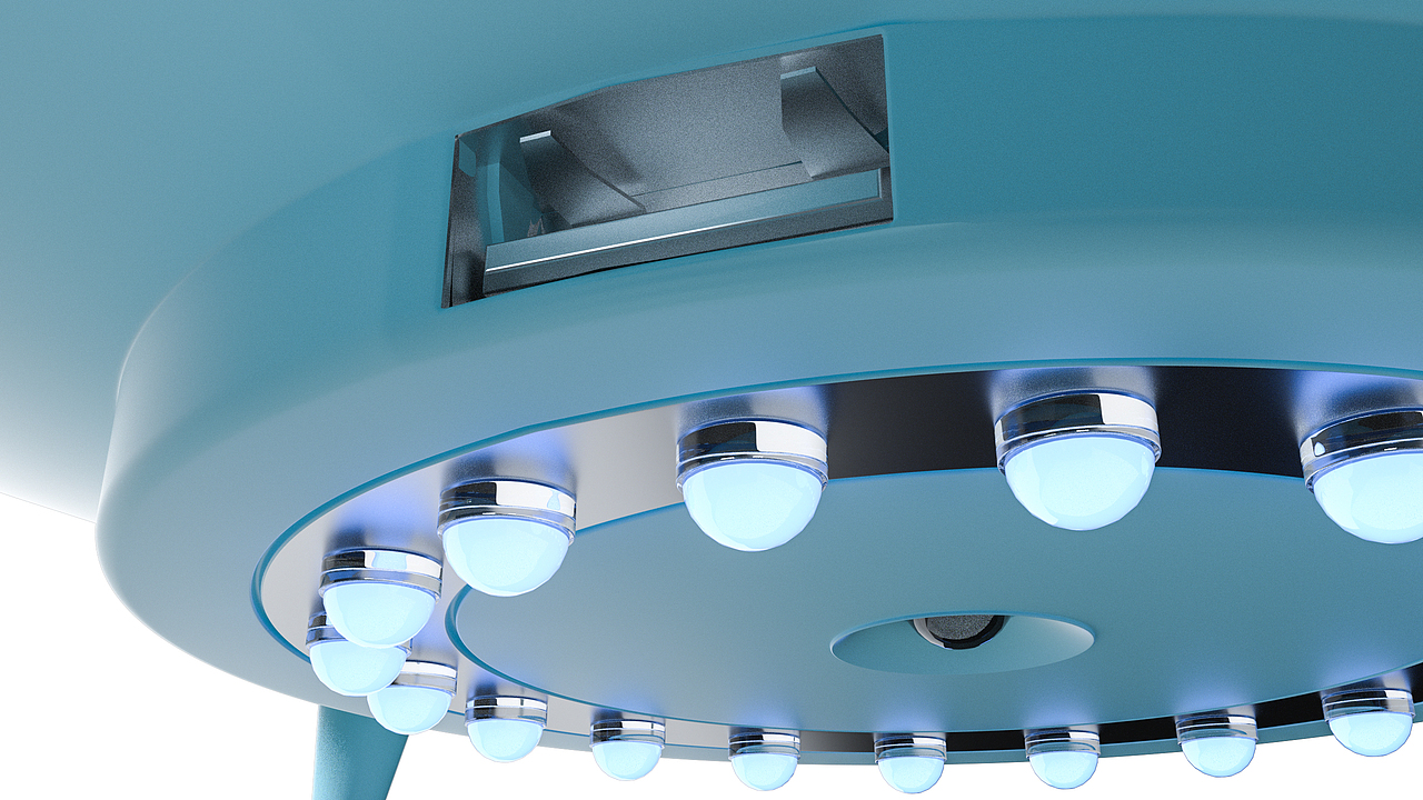 产品渲染,质感,UFO小可爱已上线