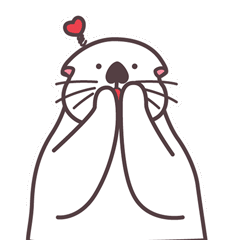 海獭小弹弹微信表情包