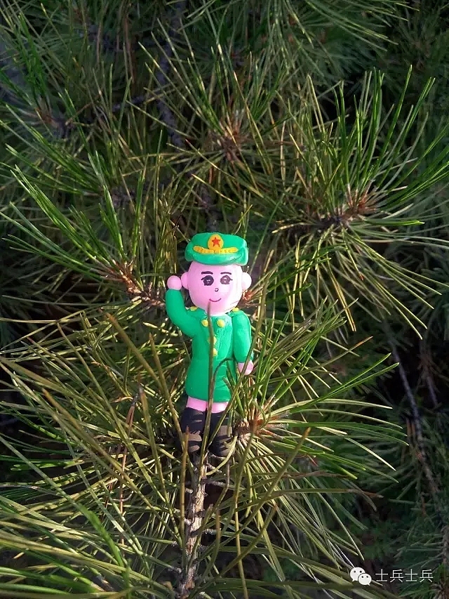 黏土小兵一组萌萌哒兵哥哥