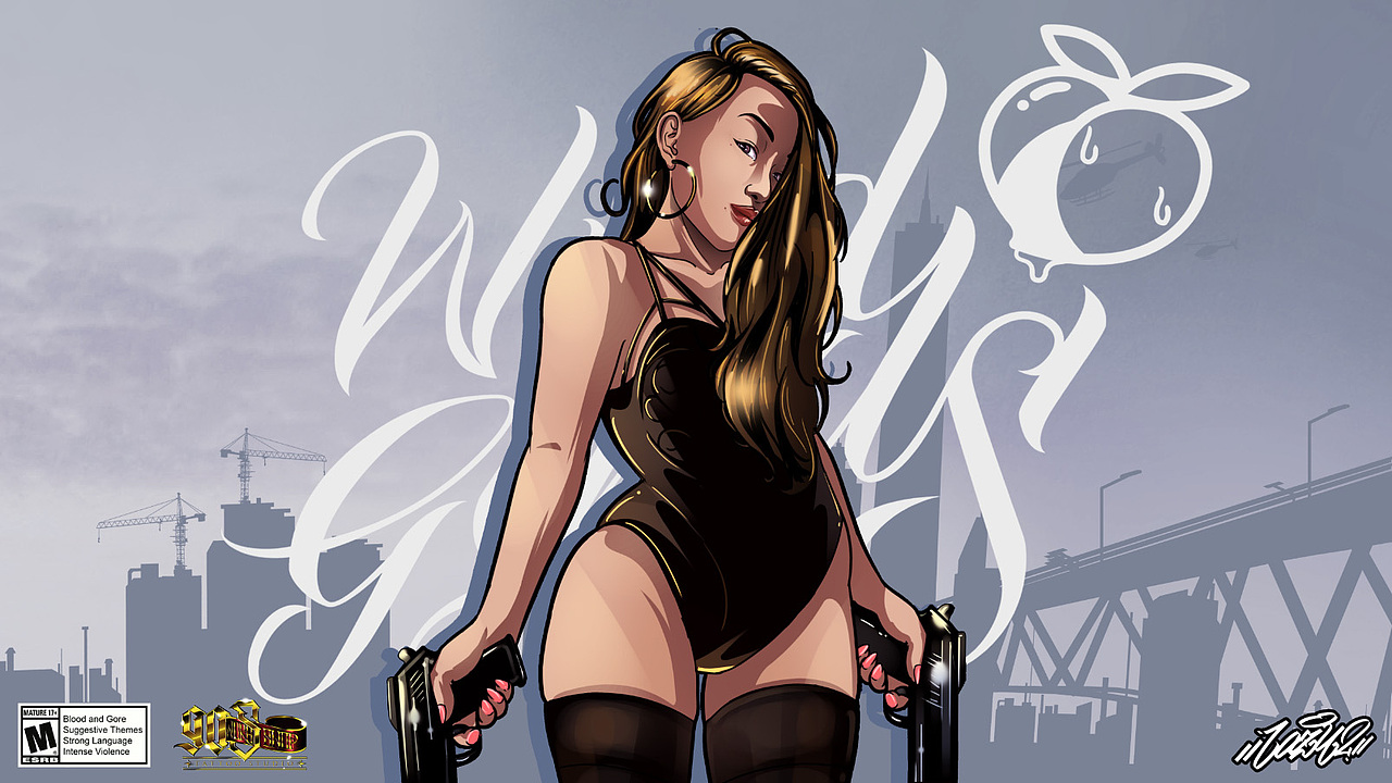 原创gta匪帮人物插画（图ZMjQwMTY1OTc2） - 新锐潮流插画 - 站酷设计师lazylazyyyyy原创素材 - 站酷ZCOOL