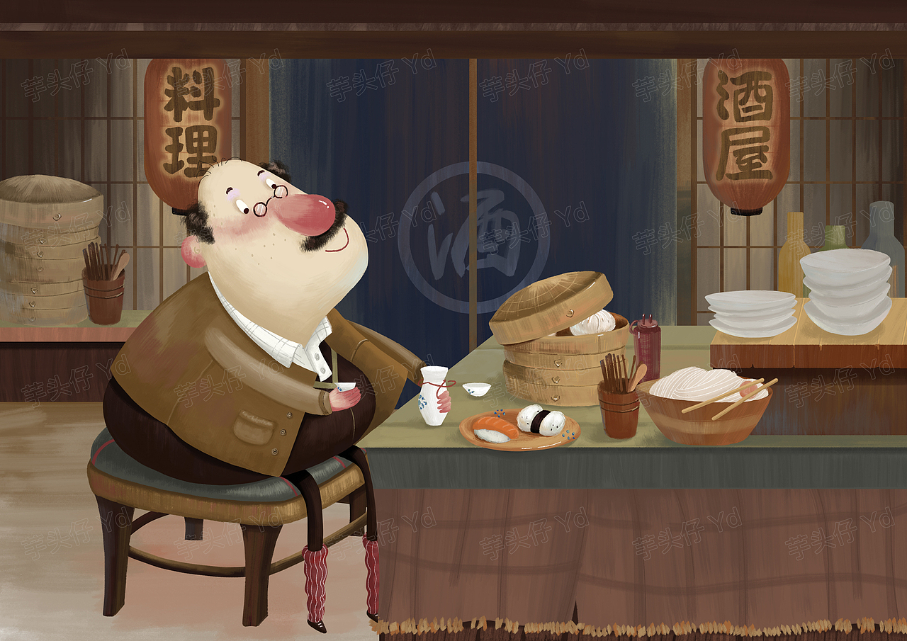 下班后的一小杯（图ZMTcwMzI0NDU2） - Writing Exercises - 站酷设计师芋头仔Yd原创素材 - 站酷ZCOOL