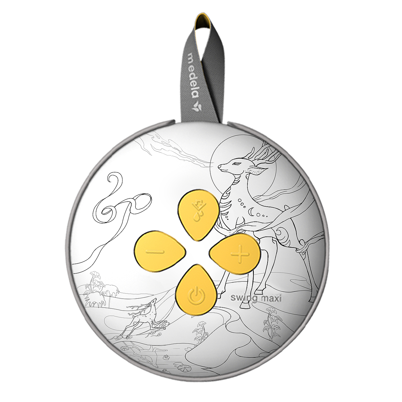 美德乐吸奶器限量款国潮插画包装