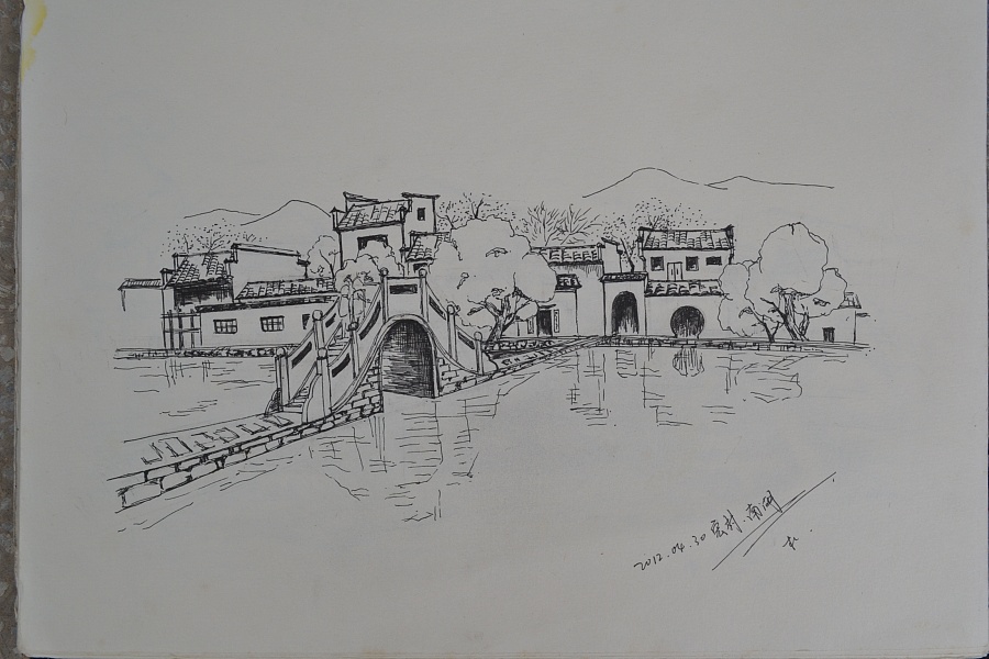 原创作品:风景速写