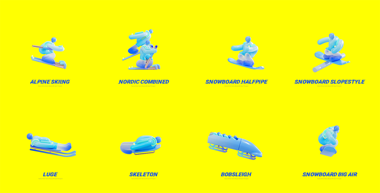 Olympic Winter Games Beijing 2022 Sport Pictogram