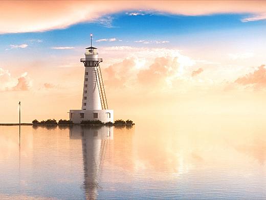 做几个灯塔小长图,从白天到晚上都做了一遍