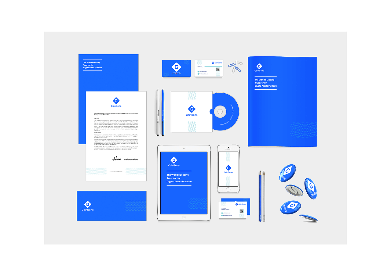 CoinBene Brand Book 品牌规范手册-VI
