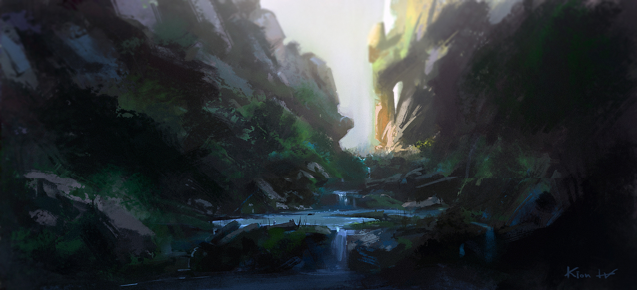 全是场景（图ZOTUwNzQ0MTI=） - 商业插画 - 站酷设计师Kion_Lv原创素材 - 站酷ZCOOL