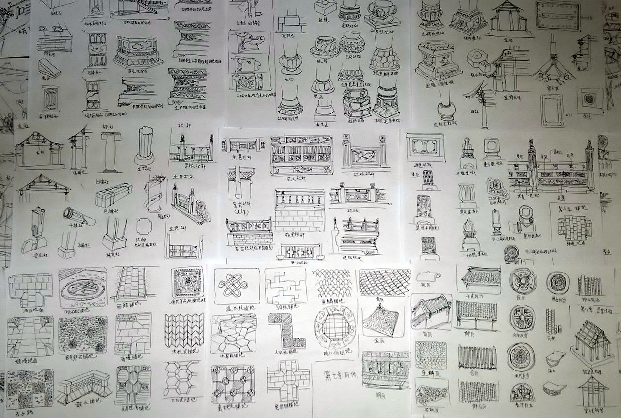 百科练习 中国古建筑图解