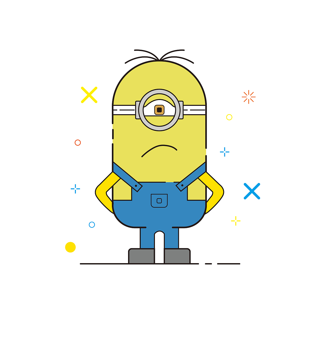 ai图标临摹练习(包含mbe风格)