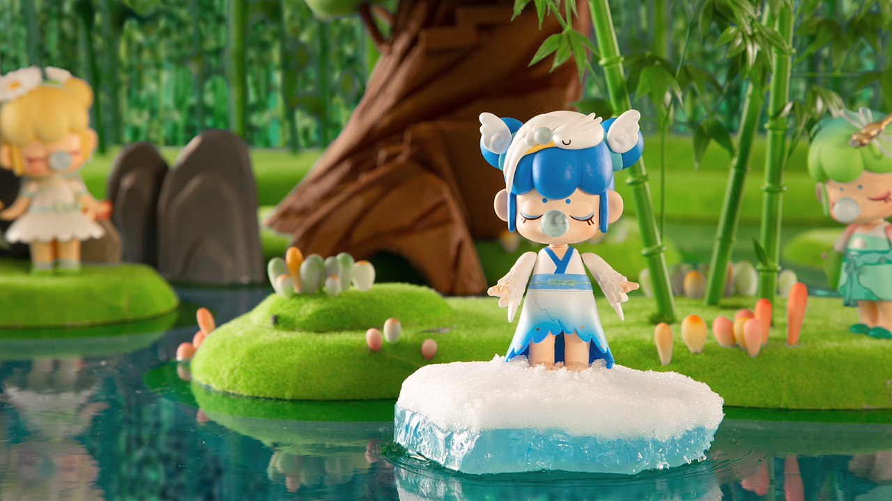 水之密语 x nanci囡茜 定格动画:盲盒的水润梦幻世界