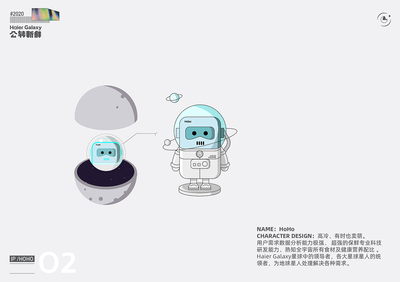 海尔公转新鲜IP设计及延展（图ZMjE3NDY1MjEy） - 品牌 - 站酷设计师圆头超人原创素材 - 站酷ZCOOL