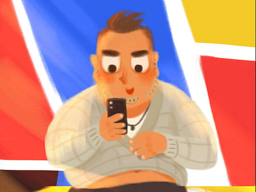  豆子喵的课堂-10-PS板绘-人物微动画 