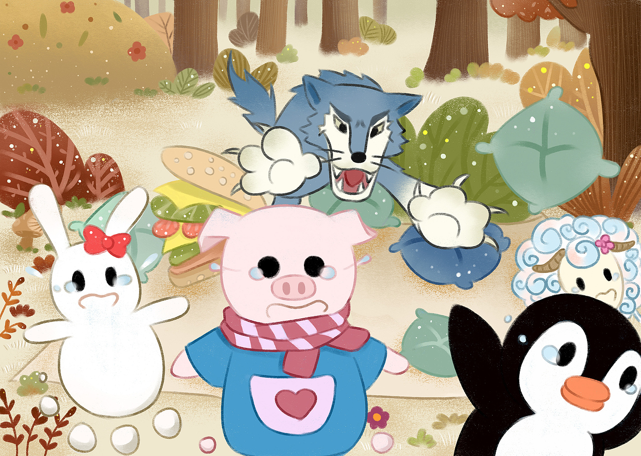 儿童插画（图ZMjYzMzg1ODk2） - 儿童插画 - 站酷设计师团团云原创素材 - 站酷ZCOOL