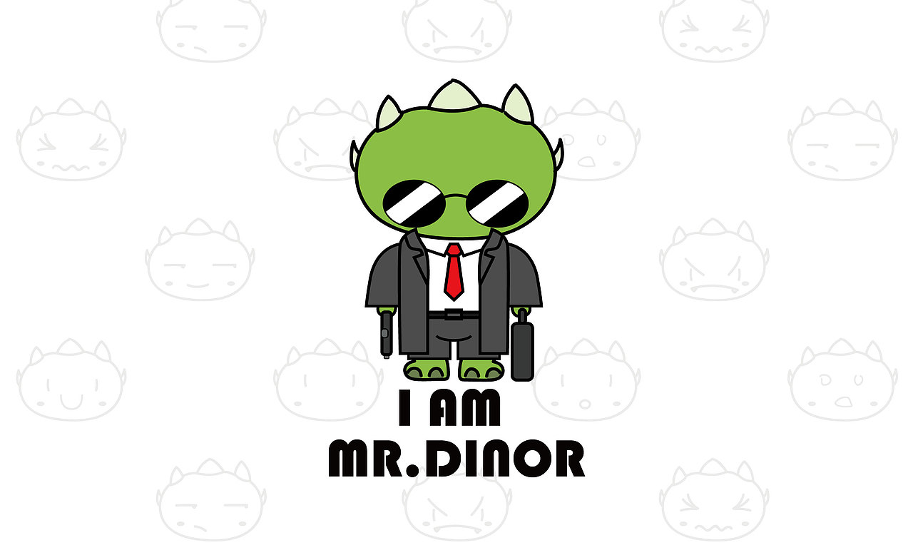 小恐龙Dinor 个人IP形象设计