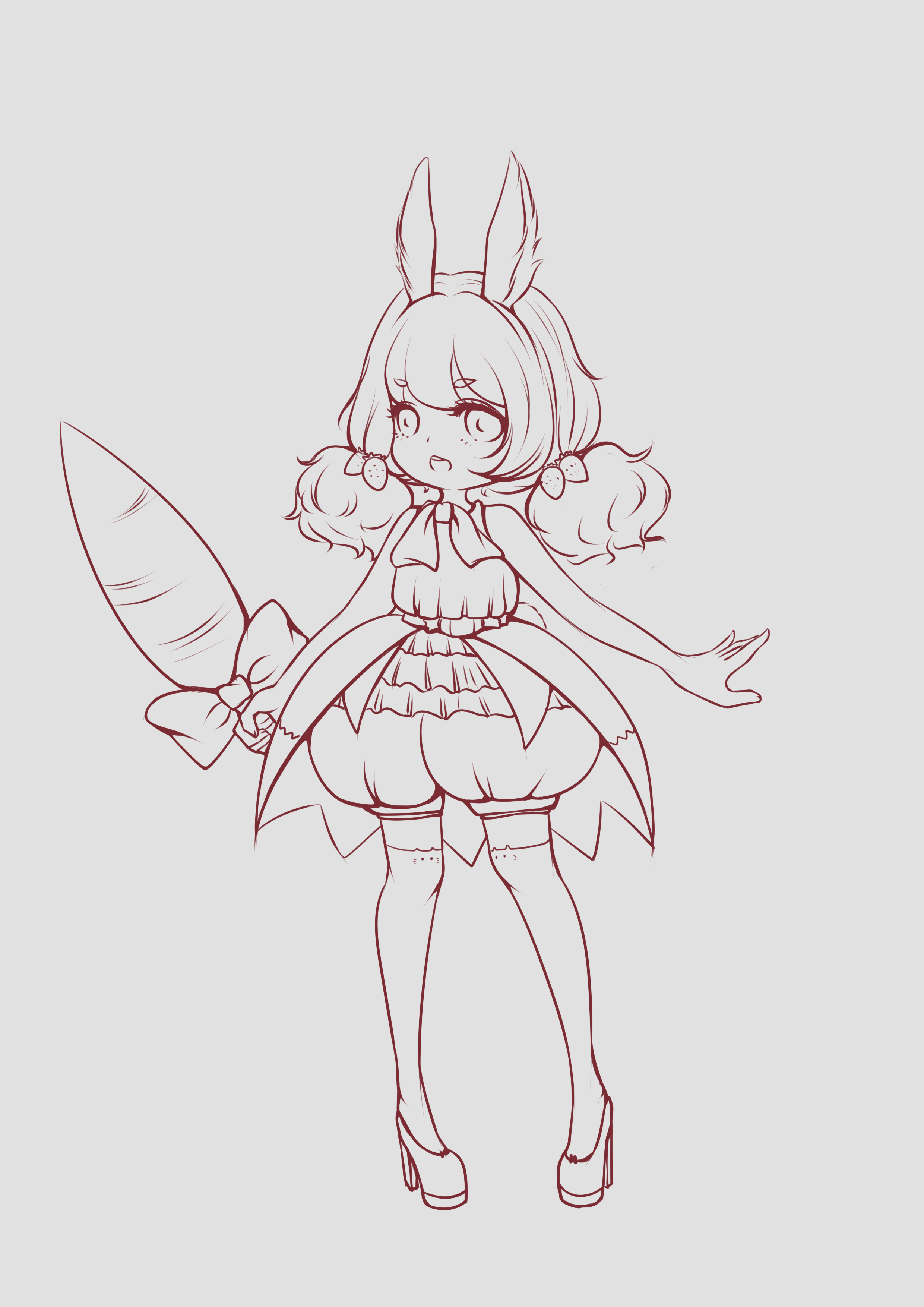 造型人物练习|插画|创作习作|pikadiu - 原创作品 - 站酷 (zcool)