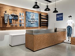 商业空间丨室内摄影丨四级牛仔品牌店