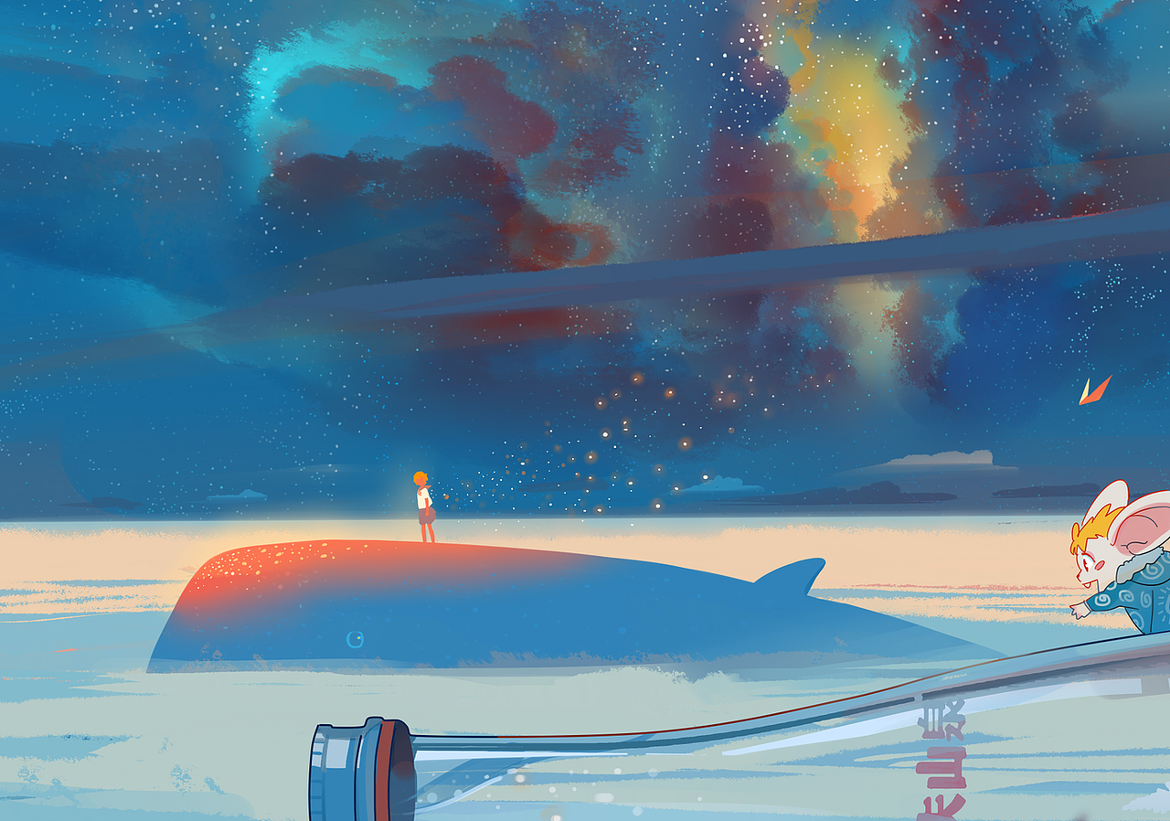 农夫山泉鼠年插画（图ZMTkwNDg0MTYw） - 商业插画 - 站酷设计师邦乔彦原创素材 - 站酷ZCOOL