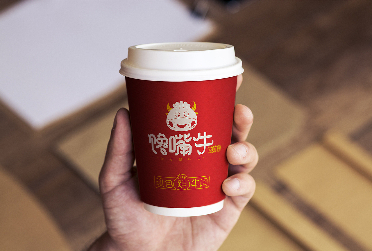 馋嘴牛 餐饮品牌 VI形象 ip设计（图ZMjkwMTA2Mjg0） - 品牌 - 站酷设计师有象视觉原创素材 - 站酷ZCOOL