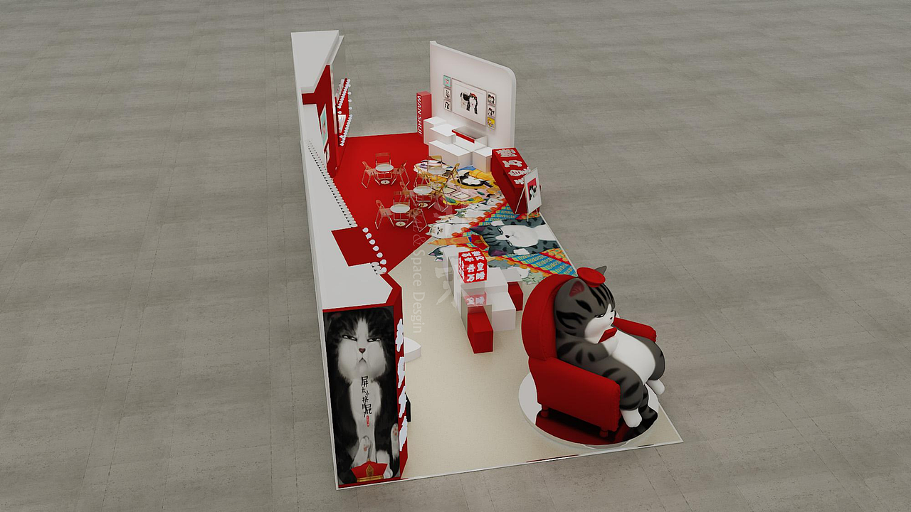 原創(chuàng)：吾皇萬睡2021全球授權(quán)展（上海國展）設(shè)計(jì)方案（圖ZMjgxNzMxODg0） - 展陳設(shè)計(jì) - 站酷設(shè)計(jì)師非末原創(chuàng)素材 - 站酷ZCOOL