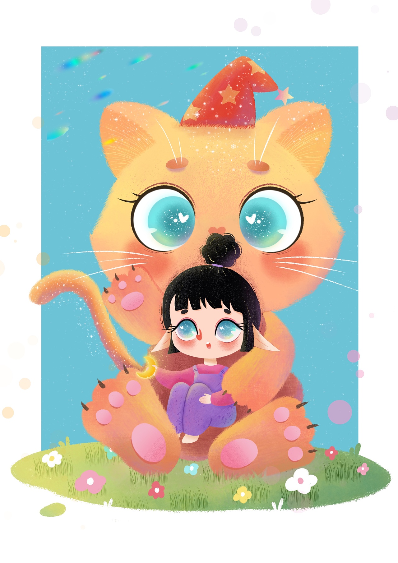 小猫咪与小精灵