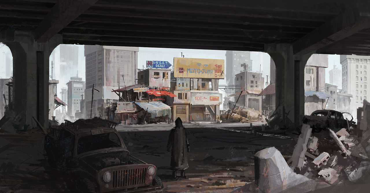 废土城市下的余光