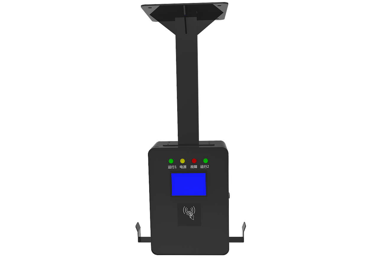 14kw壁挂双枪直流充电桩+吊臂