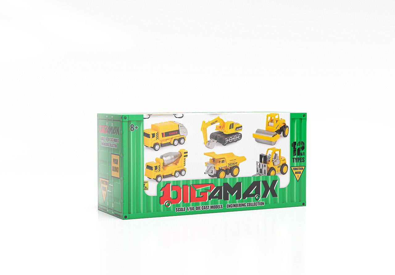 合金车包装设计