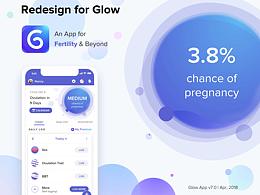 Redesign for Glow App