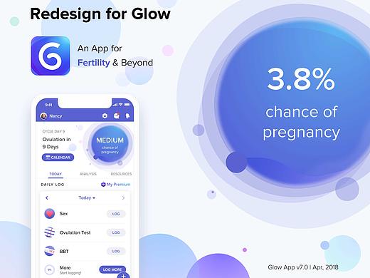Redesign for Glow App