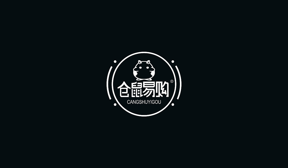 仓鼠易购丨logo案例