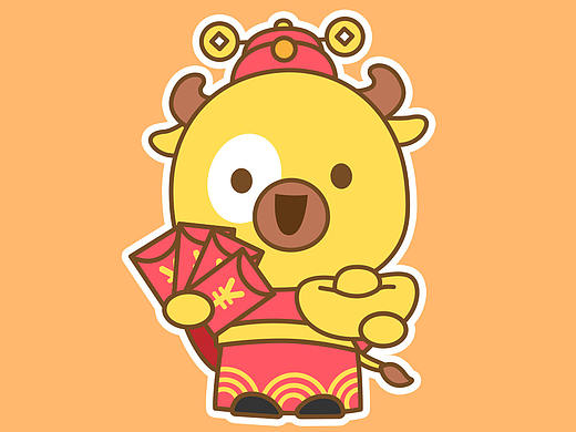 小牛萌三手机壁纸