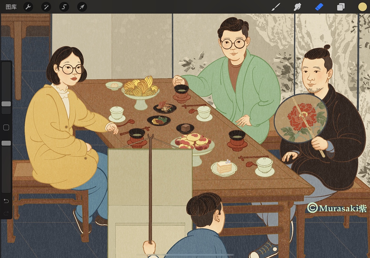 一二月插画项目小结（图ZMjQ0NDkxMDk2） - 商业插画 - 站酷设计师murasaki阿紫原创素材 - 站酷ZCOOL