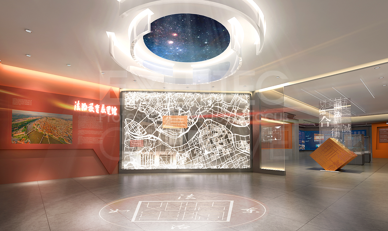 如东法院法治文化建设中心丨沃利创意案例（图ZMjg4MjYwODg4） - Exhibition Design - 站酷设计师沃利创意原创素材 - 站酷ZCOOL
