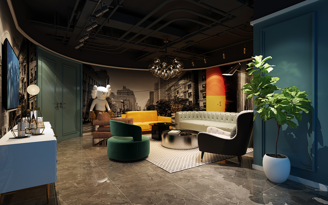 一大波的现代风格长图鉴赏...2019上半年作品