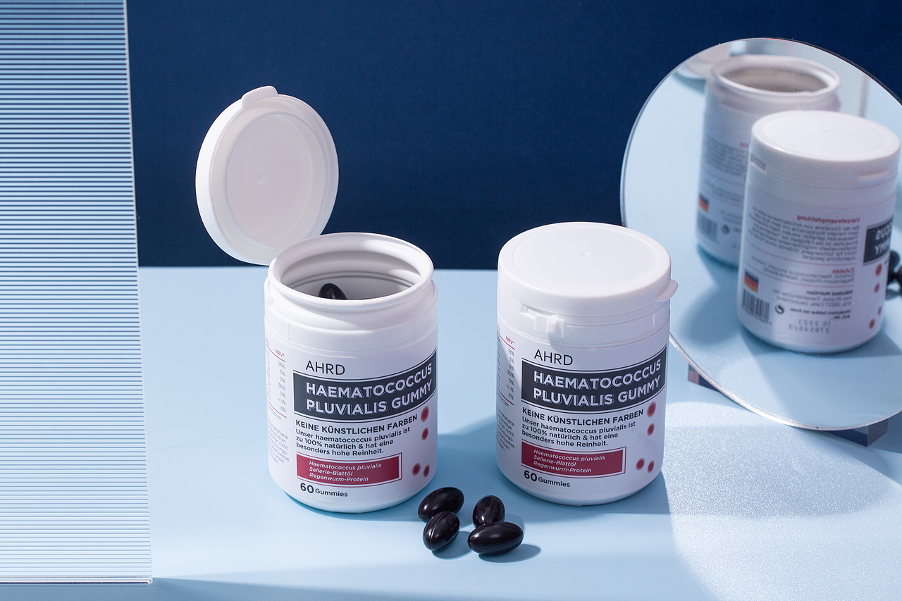 阿赫德雨生红球藻虾青素凝胶糖果