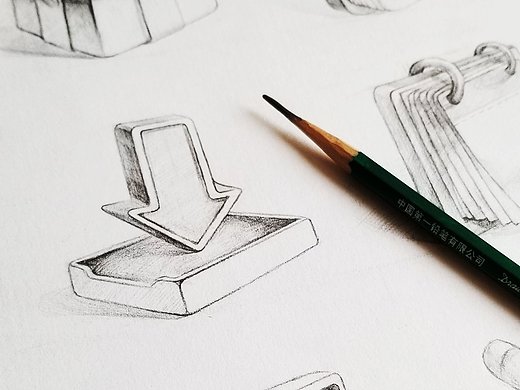 铅笔手绘app图标