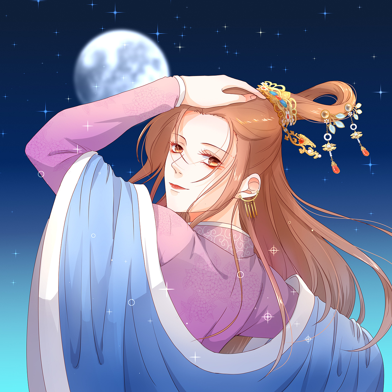 姻缘结角色|动漫|单幅漫画|卜小凡_原创作品-站酷zcool