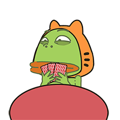 大嘴蛙的年度合集|动漫|网络表情|度灵因 - 原创作品 - 站酷 (zcool)